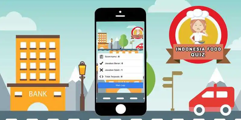 Play Permainan Tebak Makanan Indonesia Pada Smartphone
