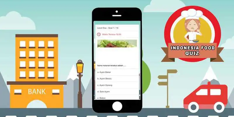 Play Permainan Tebak Makanan Indonesia Pada Smartphone