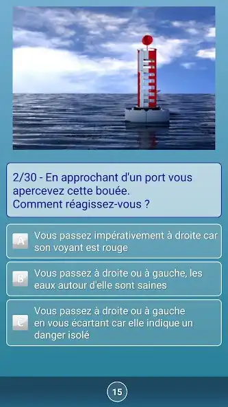 Play Permis bateau côtier (Démo) as an online game Permis bateau côtier (Démo) with UptoPlay