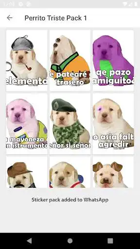 Play Perrito Triste, WastickerApps Stickers de perros as an online game Perrito Triste, WastickerApps Stickers de perros with UptoPlay