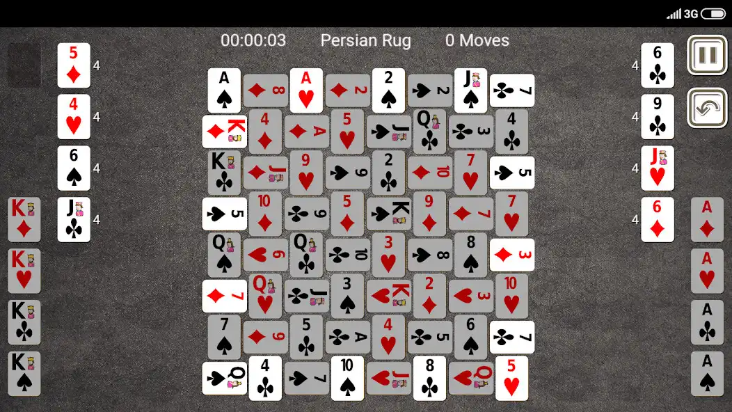 Play Persian Rug Solitaire  and enjoy Persian Rug Solitaire with UptoPlay