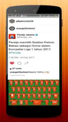 Play Persija Jakarta Keyboard