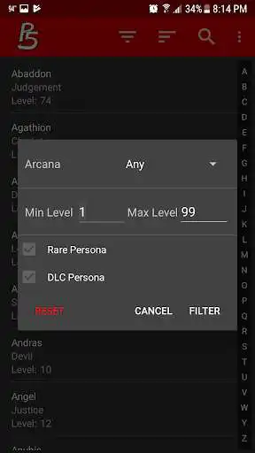 Play PersonaDex: Persona 5 Compendium as an online game PersonaDex: Persona 5 Compendium with UptoPlay
