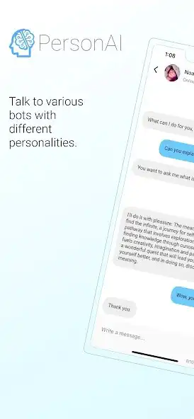 Play PersonAI - Chatbot  and enjoy PersonAI - Chatbot with UptoPlay