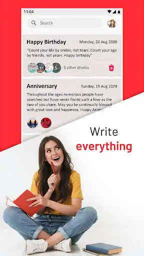 Play Personal Diary with Lock: Record your Life as an online game Personal Diary with Lock: Record your Life with UptoPlay