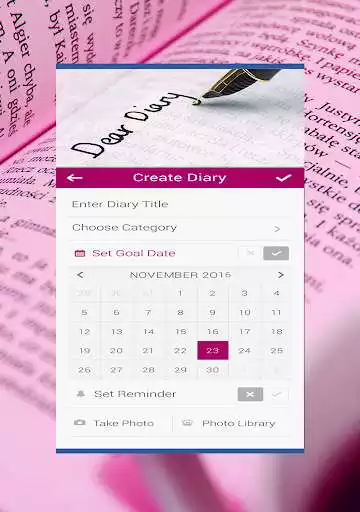 Play Personal Diary with password