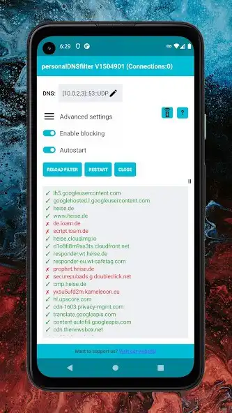 Play personalDNSfilter  and enjoy personalDNSfilter with UptoPlay