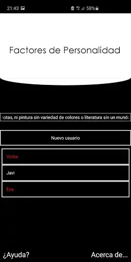 Play Personality Factors as an online game Personality Factors with UptoPlay