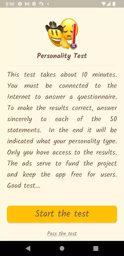 Play Personality Test  and enjoy Personality Test with UptoPlay