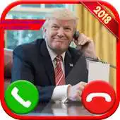 Free play online Personalized Call From Donald trump - Fake call ID APK