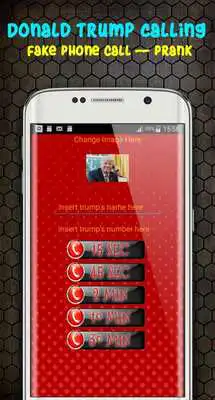 Play Personalized Call From Donald trump - Fake call ID