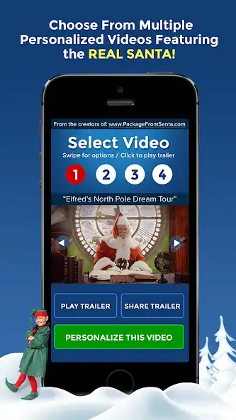 Play Personalized Video From Santa (Simulated) as an online game Personalized Video From Santa (Simulated) with UptoPlay