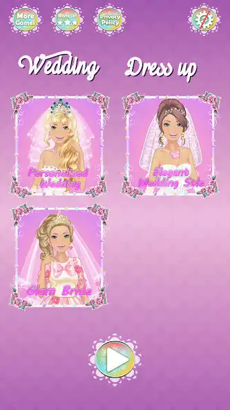 Play Personilized Elegant Glam Wedding Dress up Game  and enjoy Personilized Elegant Glam Wedding Dress up Game with UptoPlay