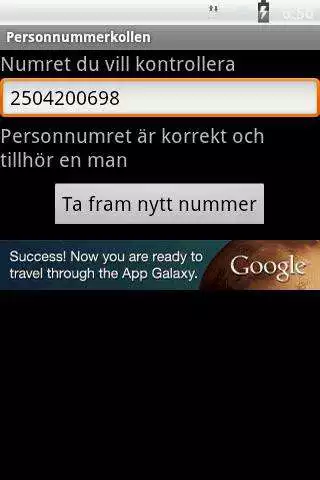 Play Personnummerkollen  and enjoy Personnummerkollen with UptoPlay