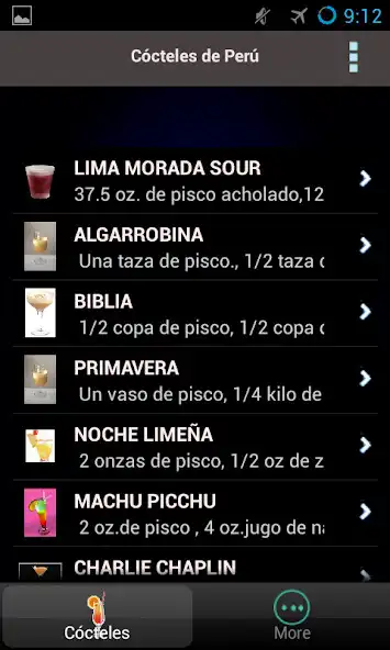 Play Peru Cocktails  and enjoy Peru Cocktails with UptoPlay