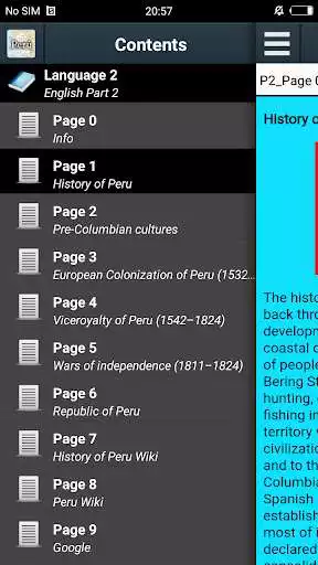 Play Peru History