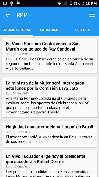 Play Peru News as an online game Peru News with UptoPlay