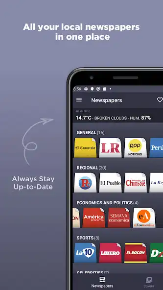 Play Peruvian Newspapers  and enjoy Peruvian Newspapers with UptoPlay