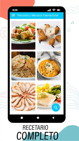 Play Pescados  Mariscos: Recetas as an online game Pescados  Mariscos: Recetas with UptoPlay