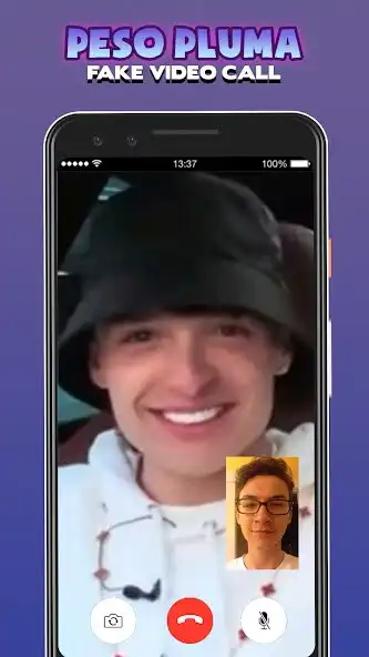 Play Peso Pluma Fake Video Call  and enjoy Peso Pluma Fake Video Call with UptoPlay