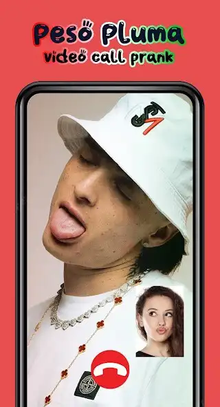 Play Peso Pluma Video Call Prank  and enjoy Peso Pluma Video Call Prank with UptoPlay