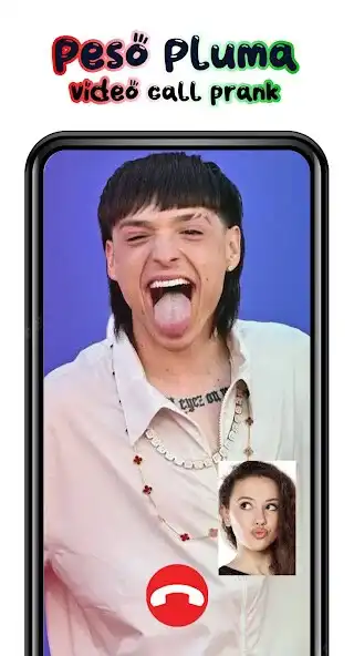 Play Peso Pluma Video Call Prank as an online game Peso Pluma Video Call Prank with UptoPlay