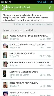 Play Pessoas Desaparecidas Brasil