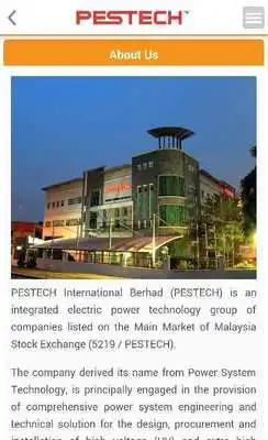 Play Pestech Investor Relations