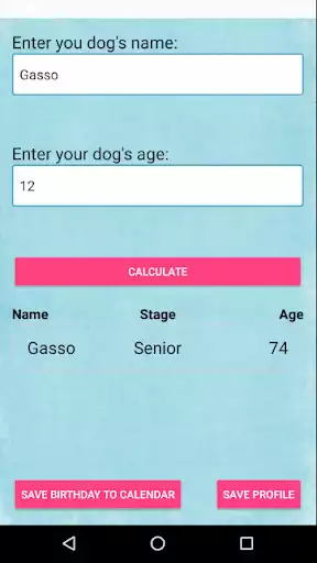 Play Pet Age Calculator as an online game Pet Age Calculator with UptoPlay