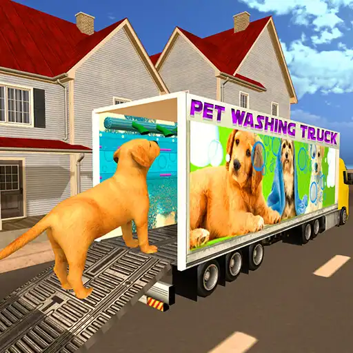 Play Pet Animal Washing Truck Games APK