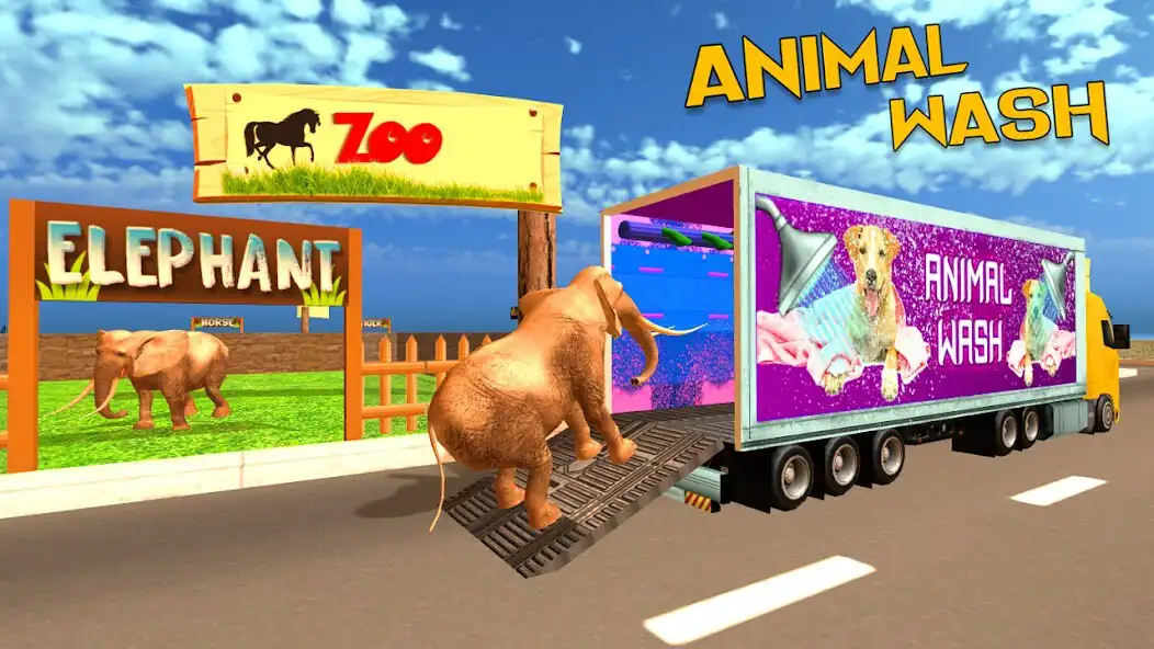 Play Pet Animal Washing Truck Games  and enjoy Pet Animal Washing Truck Games with UptoPlay