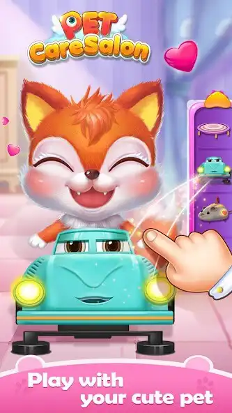 Play Pet Beauty Salon: Cute Animal as an online game Pet Beauty Salon: Cute Animal with UptoPlay