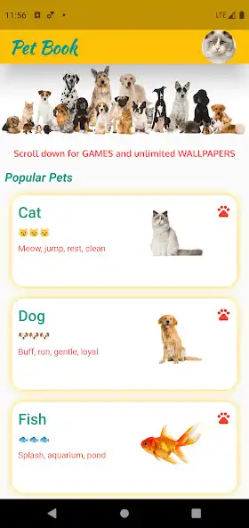 Play Pet Book  and enjoy Pet Book with UptoPlay