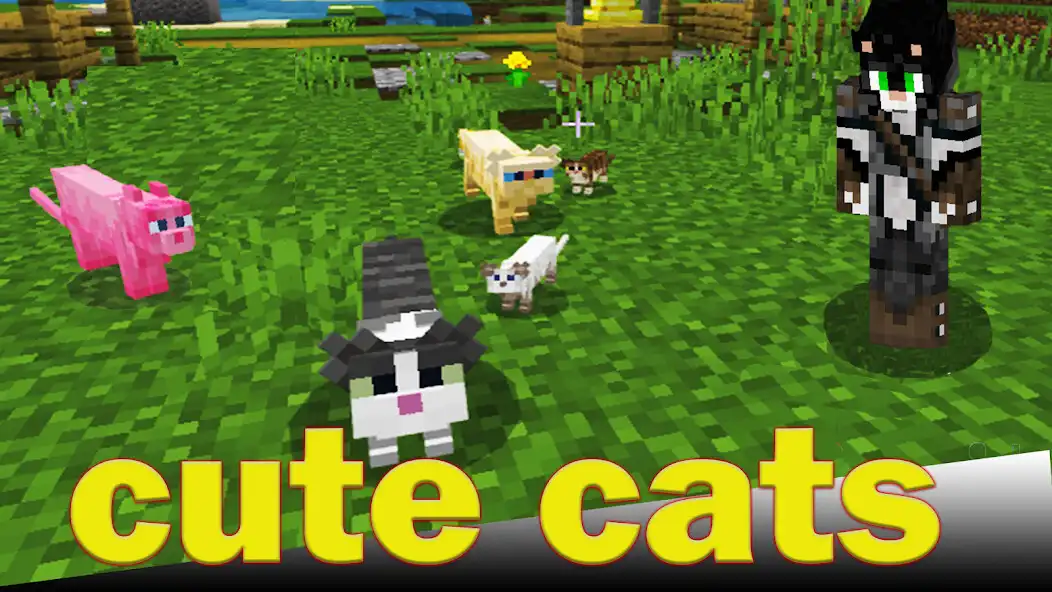 Play Pet cats for minecraft  and enjoy Pet cats for minecraft with UptoPlay