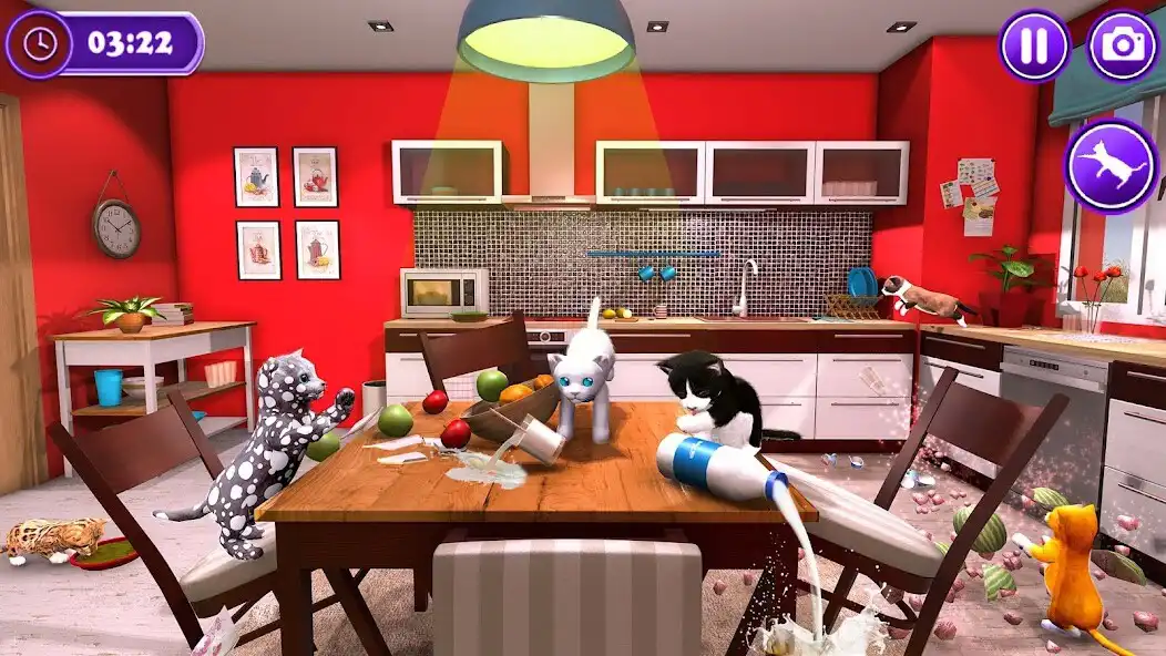 Play Pet Cat Simulator Cat Games as an online game Pet Cat Simulator Cat Games with UptoPlay