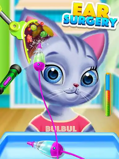 Play Pet Doctor Simulation - Kitty Ear Surgery  and enjoy Pet Doctor Simulation - Kitty Ear Surgery with UptoPlay