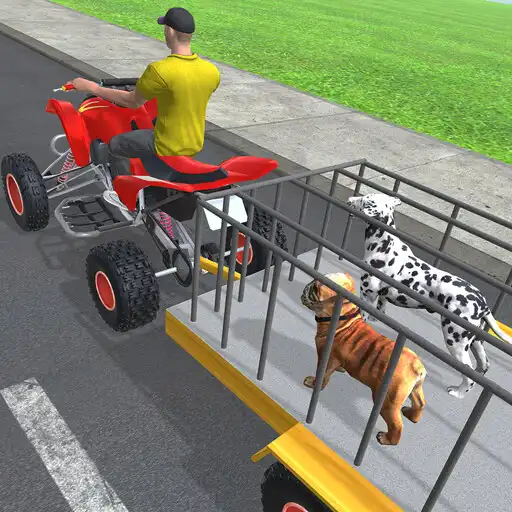 Play Pet Dog ATV Cargo Transporter APK