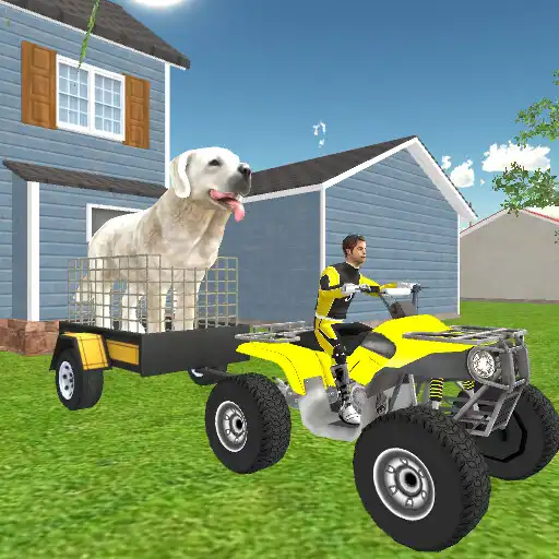Play Pet Dog ATV Cargo Transport APK