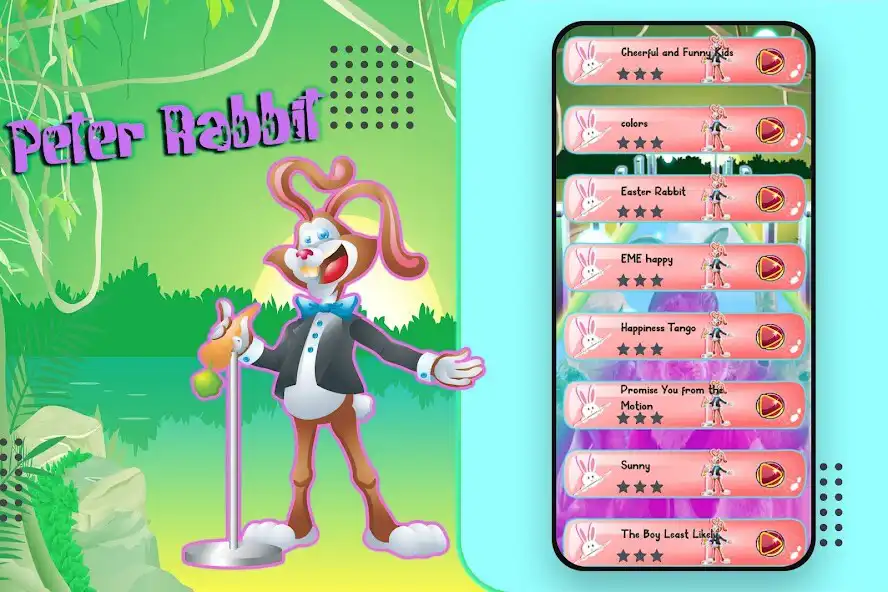 Play peter rabbit run : tiles hop  and enjoy peter rabbit run : tiles hop with UptoPlay