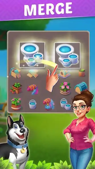 Play Pet Haven - Merge Puzzle  and enjoy Pet Haven - Merge Puzzle with UptoPlay