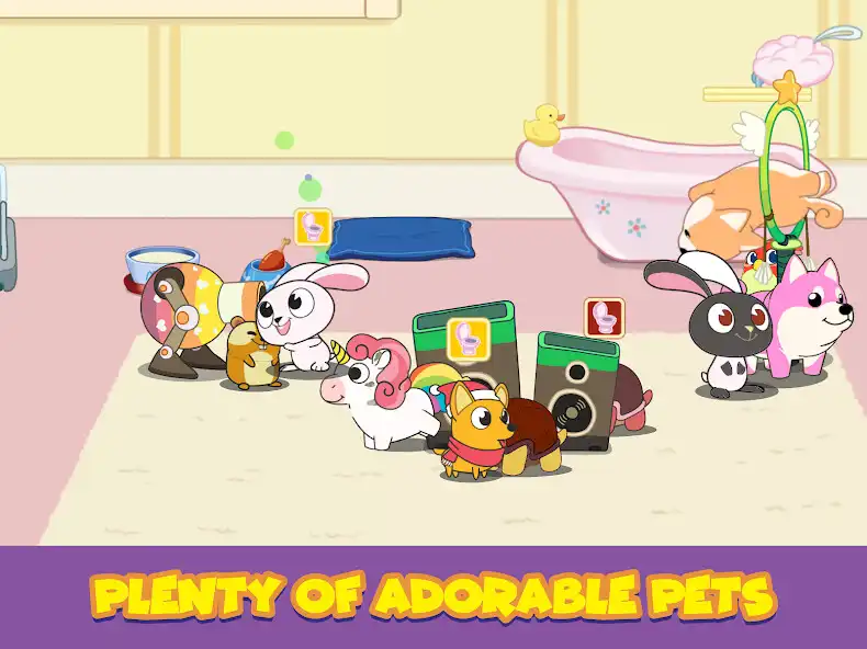 Play Pet House - Little Friends  and enjoy Pet House - Little Friends with UptoPlay