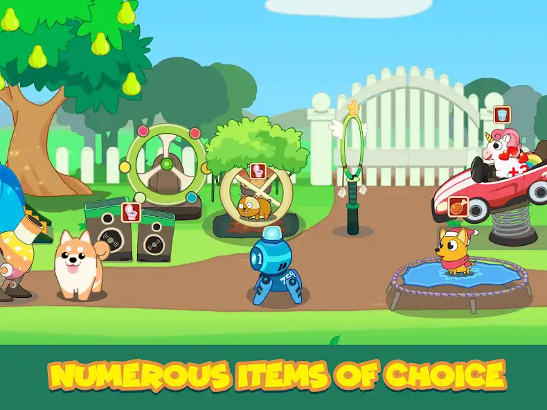 Play Pet House - Little Friends as an online game Pet House - Little Friends with UptoPlay