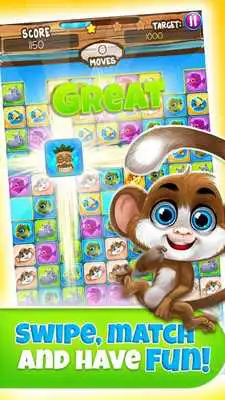 Play Pet Match 3: Animal Blast Game