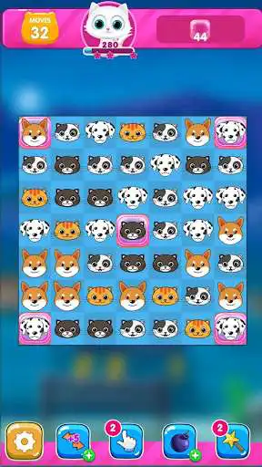 Play Pet Match Saga 3 : Puzzle Game  and enjoy Pet Match Saga 3 : Puzzle Game with UptoPlay