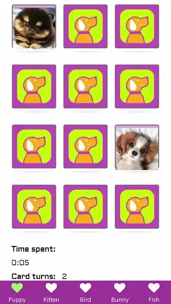 Play Pet Memory Game as an online game Pet Memory Game with UptoPlay