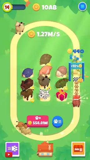 Play Pet Merge Run as an online game Pet Merge Run with UptoPlay