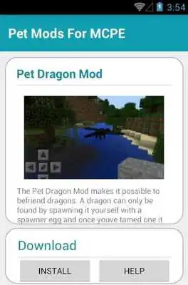 Play Pet MODS For MCPE