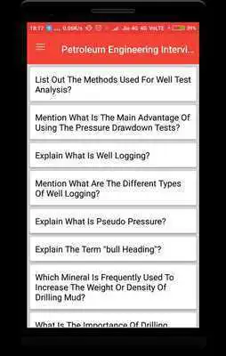 Play Petroleum Engineering Interview Question