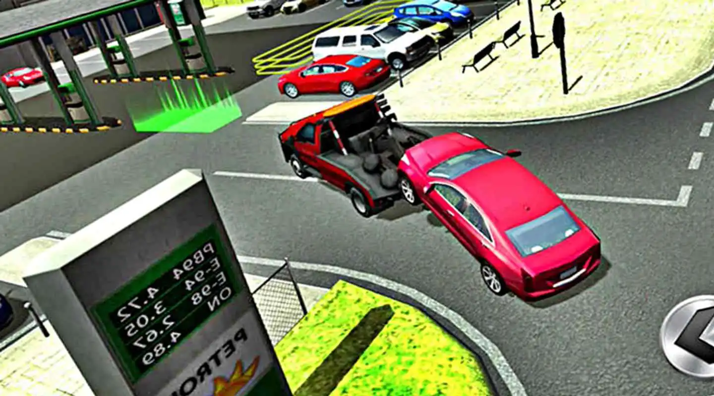 Play Petrol Station Car Parking