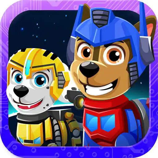 Free play online Pets Robots Paw War Maker - Dog Dressup  APK